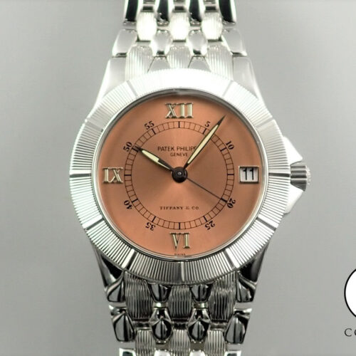 パテックフィリップ ネプチューン TIFFANY＆CO. Ref.5080/1A ステンレススチール サーモン文字盤 商品画像1