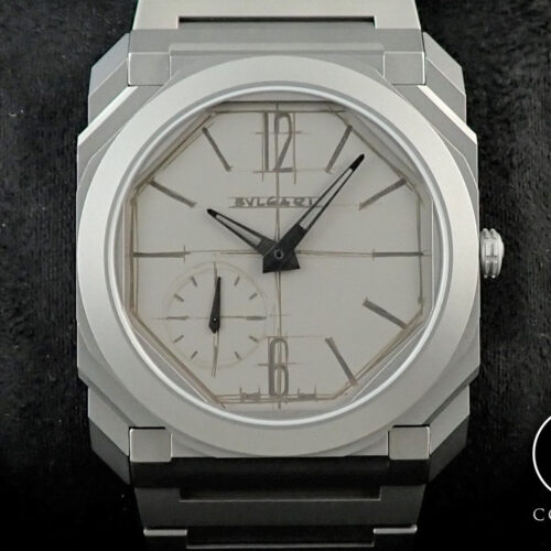ブルガリ オクト フィニッシモ クロノグラフ GMT Ref.103673 グレー文字盤 極美品 A5005831 商品画像1