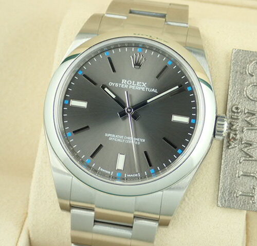 ロレックス オイスターパーペチュアル Ref.114300 ダークロジウム文字盤 中古 oyster-perpetual-29 商品画像1