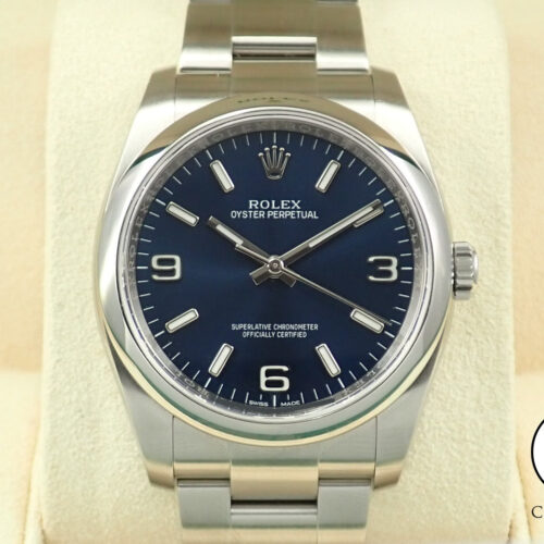 ロレックス オイスターパーペチュアル36 Ref.116000 ステンレススチール ブルー文字盤 商品画像1