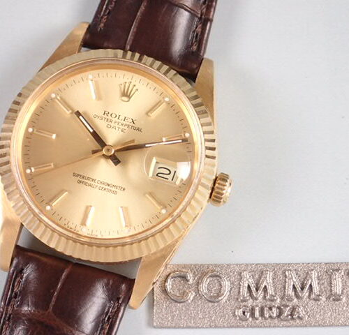ロレックス オイスターパーペチュアルデイト Ref.15038 シャンパン文字盤 中古 oyster-perpetual-11 商品画像1