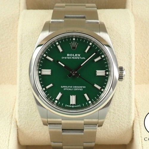 ロレックス オイスターパーペチュアル36 Ref.126000 ステンレススチール グリーン文字盤 商品画像1