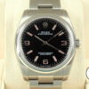 ロレックス オイスターパーペチュアル36 Ref.116000 ステンレススチール ブラックx369ピンク文字盤 商品画像1