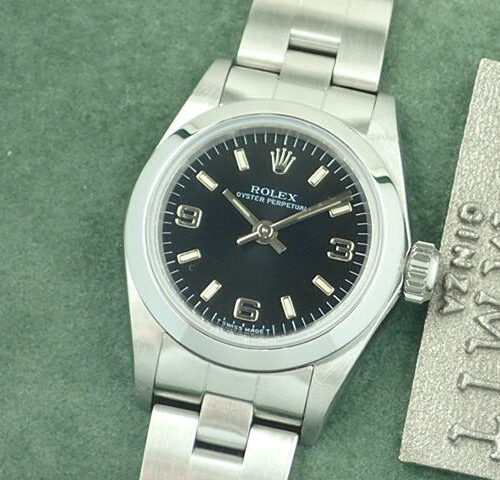 ロレックス オイスターパーペチュアル Ref.67180 ブラック文字盤 中古 oyster-perpetual-19 商品画像1