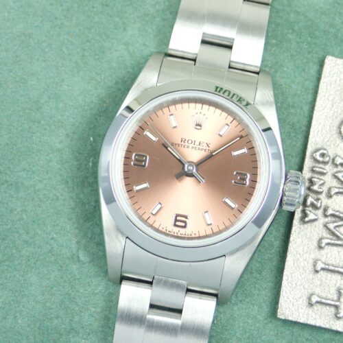 ロレックス オイスターパーペチュアル Ref.67180 ピンク文字盤 中古 oyster-perpetual-22 商品画像1
