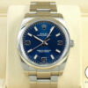 ロレックス オイスターパーペチュアル34 Ref.114200 ステンレススチール ブルー文字盤 商品画像1