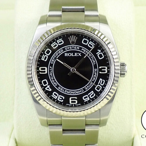 ロレックス オイスターパーペチュアル36 Ref.116034 ステンレススチール/ホワイトゴールド ブラック文字盤 商品画像1