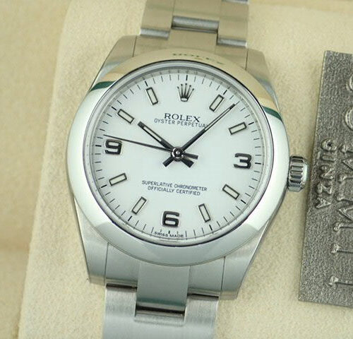 ロレックス オイスターパーペチュアル Ref.177200 ホワイト文字盤 未使用 oyster-perpetual-26 商品画像1