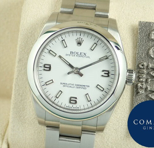 ロレックス オイスターパーペチュアル Ref.177200 ホワイト文字盤 中古 oyster-perpetual-33 商品画像1