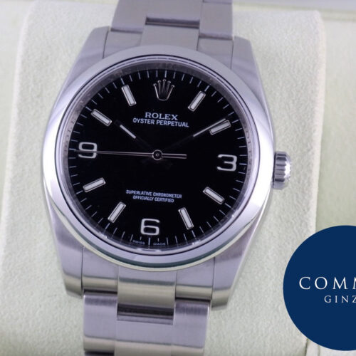 ロレックス オイスターパーペチュアル Ref.116000 ブラック文字盤 中古 oyster-perpetual-35 商品画像1