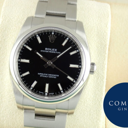 ロレックス オイスターパーペチュアル Ref.114200 ブラック文字盤 中古 oyster-perpetual-42 商品画像1