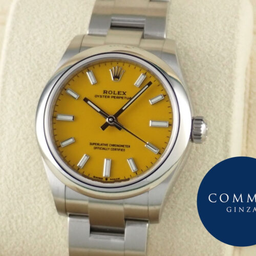ロレックス オイスターパーペチュアル Ref.277200 イエロー文字盤 未使用 oyster-perpetual-47 商品画像1