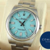 ロレックス オイスターパーペチュアル Ref.124300 ターコイズブルー文字盤 未使用 oyster-perpetual-49 商品画像1