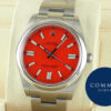 ロレックス オイスターパーペチュアル Ref.124300 コーラルレッド文字盤 未使用 oyster-perpetual-50 商品画像1