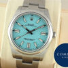 ロレックス オイスターパーペチュアル Ref.124300 ターコイズブルー文字盤 美品 oyster-perpetual-51 商品画像1