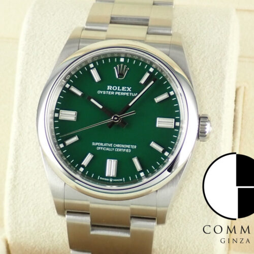 ロレックス オイスターパーペチュアル Ref.126000 グリーン文字盤 中古 oyster-perpetual-53 商品画像1