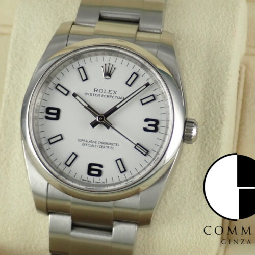 ロレックス オイスターパーペチュアル Ref.114200 ホワイト文字盤 中古 oyster-perpetual-58 商品画像1