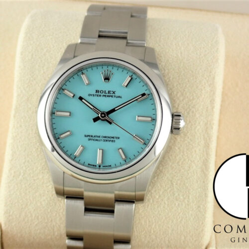 ロレックス オイスターパーペチュアル Ref.277200 ターコイズブルー文字盤 美品 oyster-perpetual-66 商品画像1