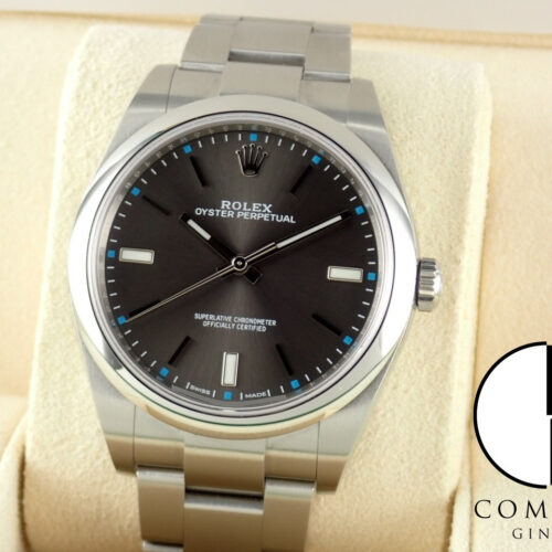 ロレックス オイスターパーペチュアル Ref.114300 ダークロジウム文字盤 中古 oyster-perpetual-67 商品画像1