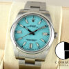 ロレックス オイスターパーペチュアル Ref.124300 ターコイズ文字盤 未使用 oyster-perpetual-71 商品画像1