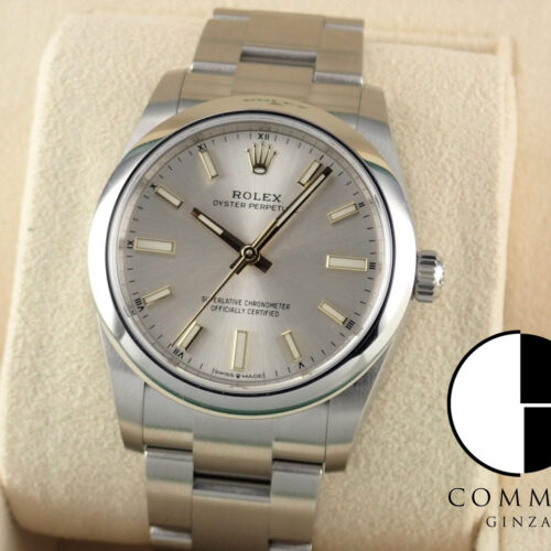 ロレックス オイスターパーペチュアル Ref.124200 シルバー文字盤 未使用 oyster-perpetual-73 商品画像1