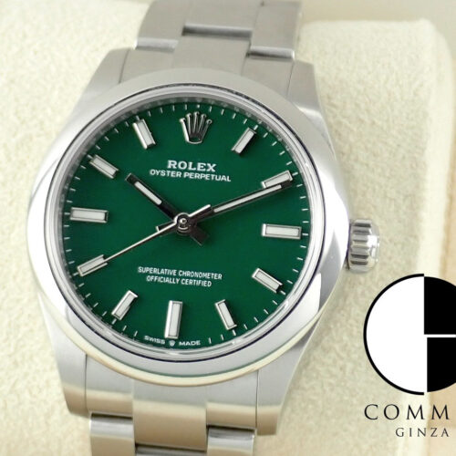 ロレックス オイスターパーペチュアル Ref.277200 グリーン文字盤 極美品 oyster-perpetual-80 商品画像1