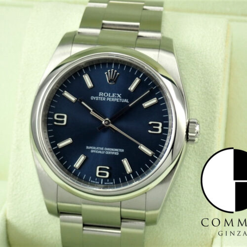 ロレックス オイスターパーペチュアル Ref.116000 ブルー文字盤 中古 oyster-perpetual-84 商品画像1