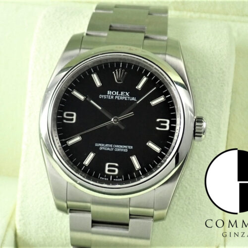 ロレックス オイスターパーペチュアル36 Ref.116000 ステンレススチール ブラック文字盤 商品画像1