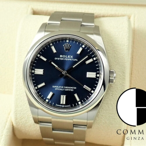 ロレックス オイスターパーペチュアル Ref.126000 ブライトブルー文字盤 未使用 oyster-perpetual-96 商品画像1