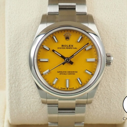 ロレックス オイスターパーペチュアル31 Ref.277200 ステンレススチール イエロー文字盤 商品画像1