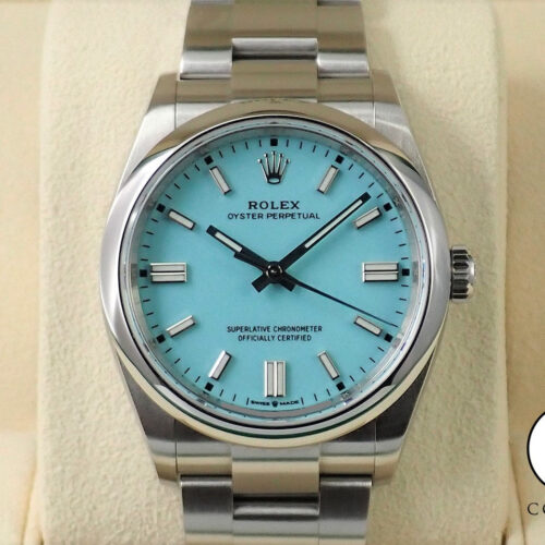 ロレックス オイスターパーペチュアル36 Ref.126000 ステンレススチール ターコイズ文字盤 商品画像1