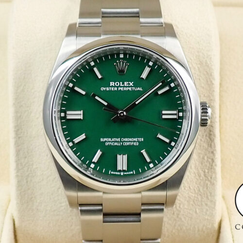 ロレックス オイスターパーペチュアル36 Ref.126000 ステンレススチール グリーン文字盤 商品画像1