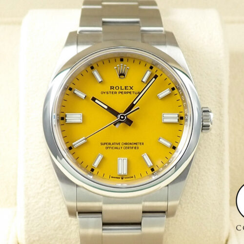 ロレックス オイスターパーペチュアル36 Ref.126000 ステンレススチール イエロー文字盤 商品画像1