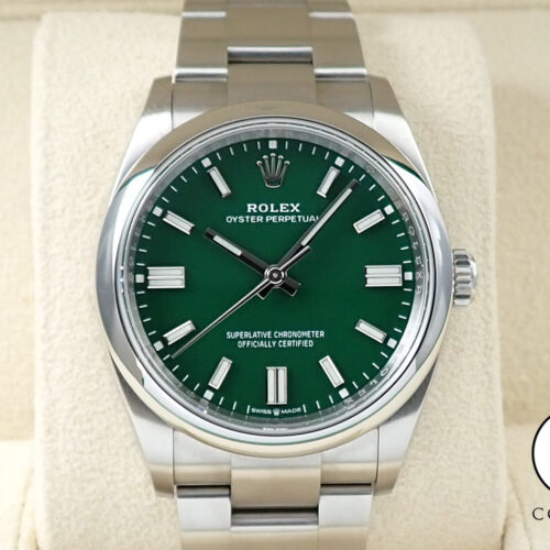 ロレックス オイスターパーペチュアル36 Ref.126000 ステンレススチール グリーン文字盤 商品画像1