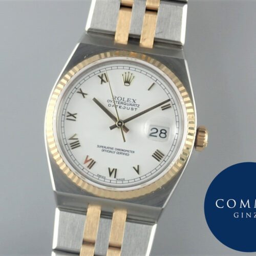 ロレックス デイトジャスト Ref.17013 ホワイトローマン文字盤 中古 oyster-quartz-5 商品画像1