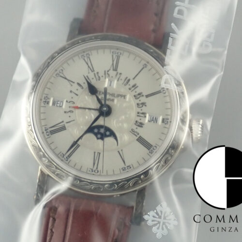パテックフィリップ パーペチュアルカレンダー レトログラード Ref.5160G-001 ホワイトゴールド シルバー文字盤 商品画像1