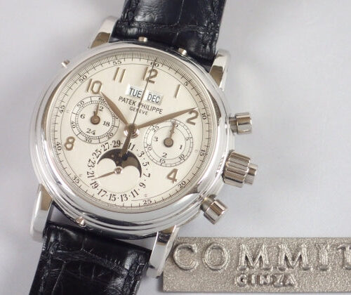 パテックフィリップ パーペチュアルカレンダー Ref.5004P シルバー文字盤 中古 perpetual-calendar-2 商品画像1