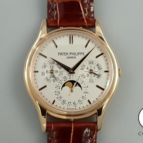 パテックフィリップ パーペチュアルカレンダー Ref.5140R-011 ローズゴールド シルバー文字盤 商品画像1