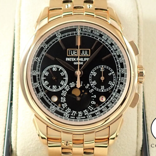 パテックフィリップ パーペチュアルカレンダー クロノグラフ Ref.5270/1R-001 ローズゴールド エボニーブラック ソレイユ文字盤 商品画像1