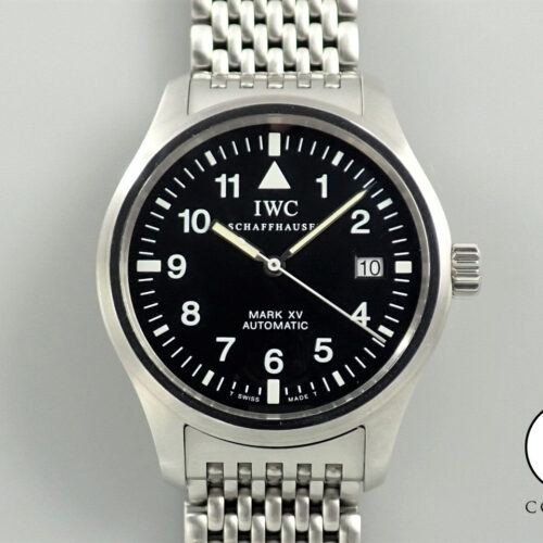IWC パイロットウォッチ マークXV Ref.IW325302 ブラック文字盤 中古 08Z6MZ5U 商品画像1