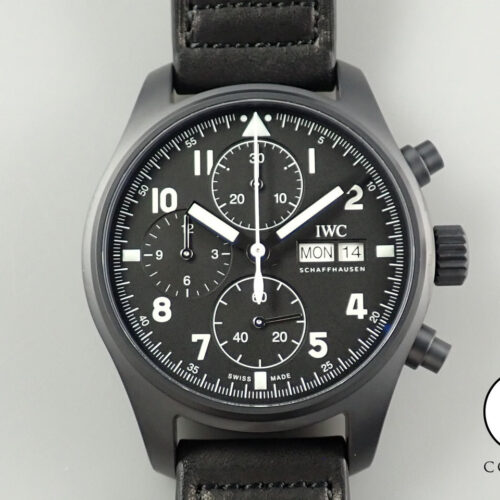 IWC パイロットウォッチ Ref.IW387905 ブラック文字盤 未使用 R4CX9S63 商品画像1