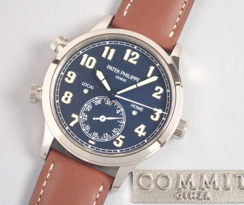 パテックフィリップ カラトラバ Ref.5524G ブルーヴァニッシュ文字盤 中古 pilot-2 商品画像1