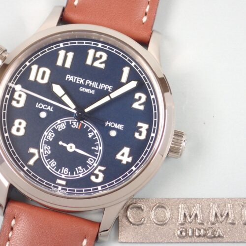 パテックフィリップ カラトラバ Ref.5524G ブルーヴァニッシュ文字盤 未使用 pilot-traveltime 商品画像1