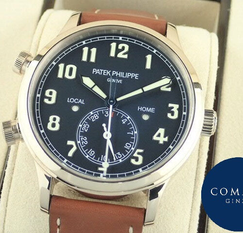 パテックフィリップ カラトラバ Ref.5524G-001 ブルーヴァニッシュ文字盤 中古 pilot-traveltime-8 商品画像1