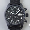 IWC パイロットウォッチ クロノグラフ トリビュート・トゥ・3705 Ref.IW387905 ブラック文字盤 極美品 3AF4MSKX 商品画像1