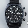 IWC パイロットウォッチ クロノグラフ トリビュート・トゥ・3705 Ref.IW387905 ブラック文字盤 極美品 2S7HZUH6 商品画像1