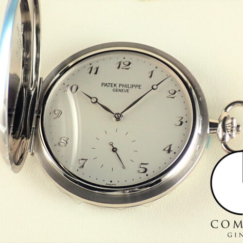 パテックフィリップ ポケットウォッチ Ref.980G-010 シルバーオパーリン文字盤 未使用 pocketwatch 商品画像1