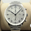 IWC ポルトギーゼ クロノグラフ Ref.IW371617 シルバー文字盤 未使用 Y15S7K8L 商品画像1