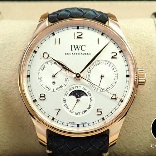 IWC ポルトギーゼ パーペチュアル カレンダー 42 Ref.IW344202 シルバー文字盤 美品 K495R89T 商品画像1