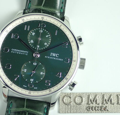 IWC ポルトギーゼ Ref.IW371430 グリーン文字盤 中古 portuguese-7 商品画像1